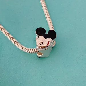 BERLOQUE SEPARADOR MICKEY. EM PRATA 925.